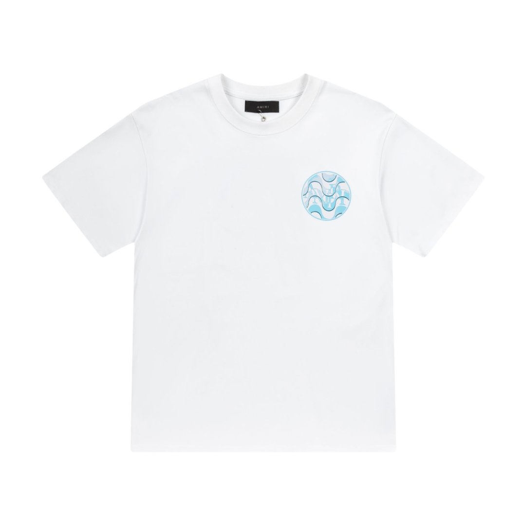 Amiri Staggered Wave T-Shirt - DesignerGu