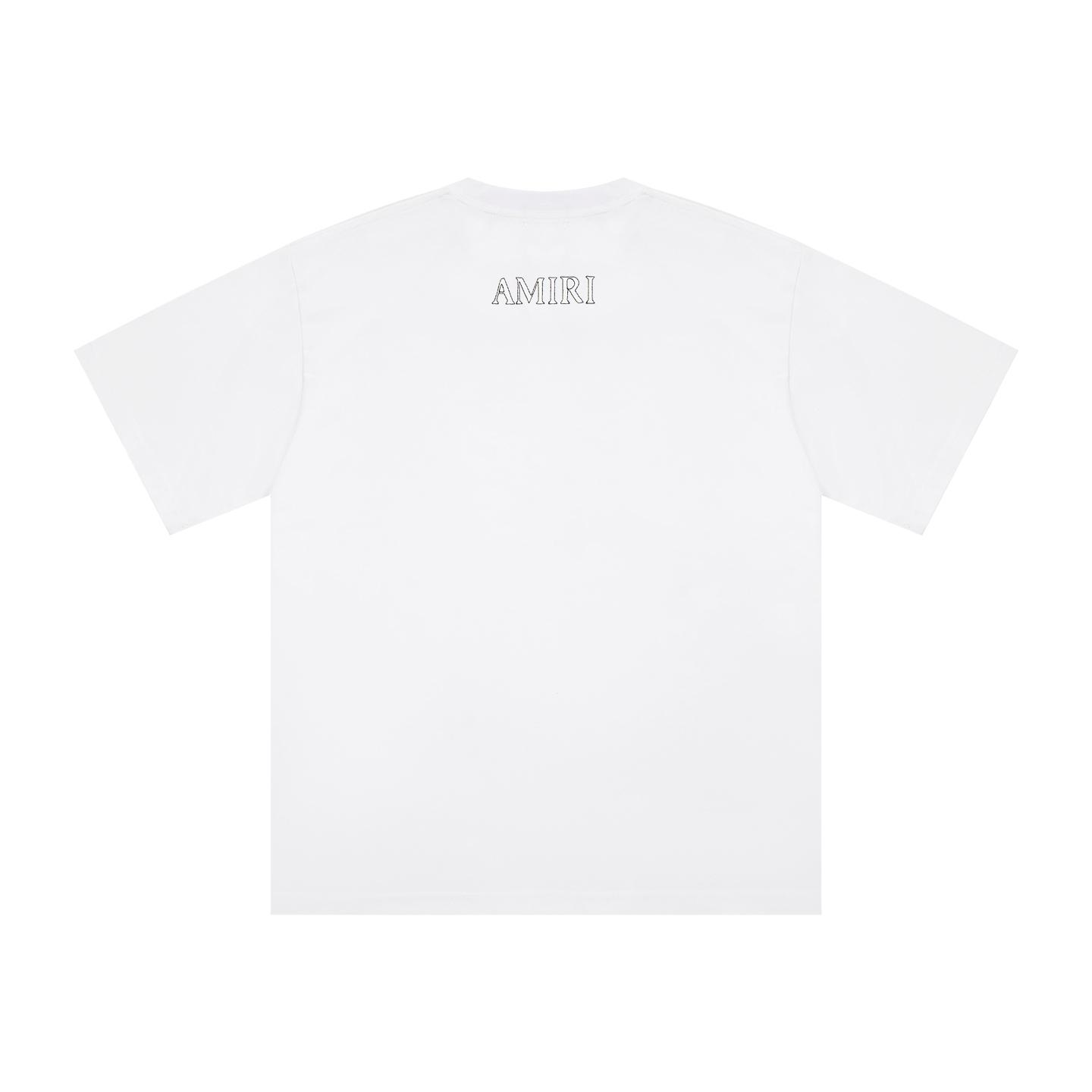Amiri MA Outline  Tee - DesignerGu