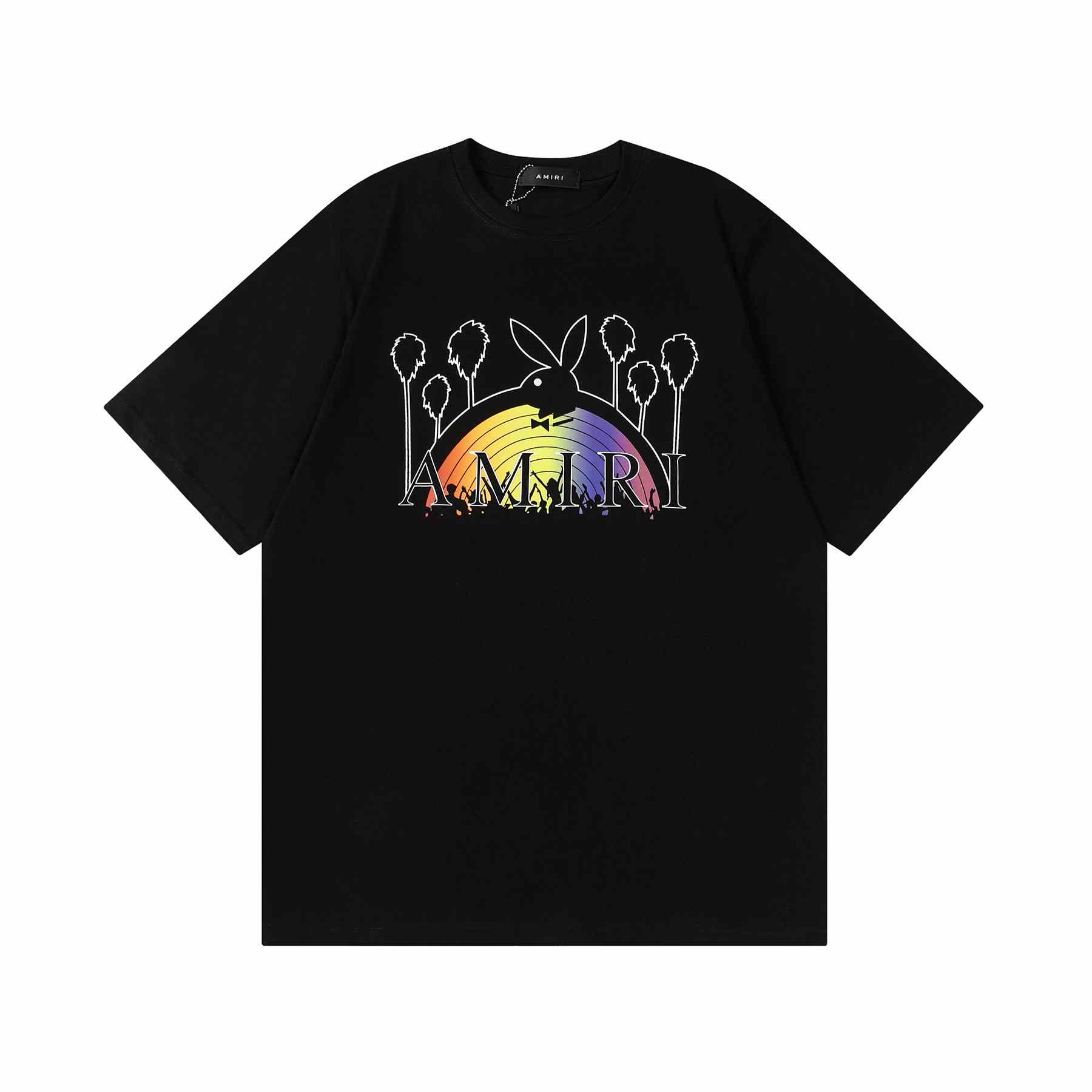 Amiri Playboy Rainbow Tee - DesignerGu