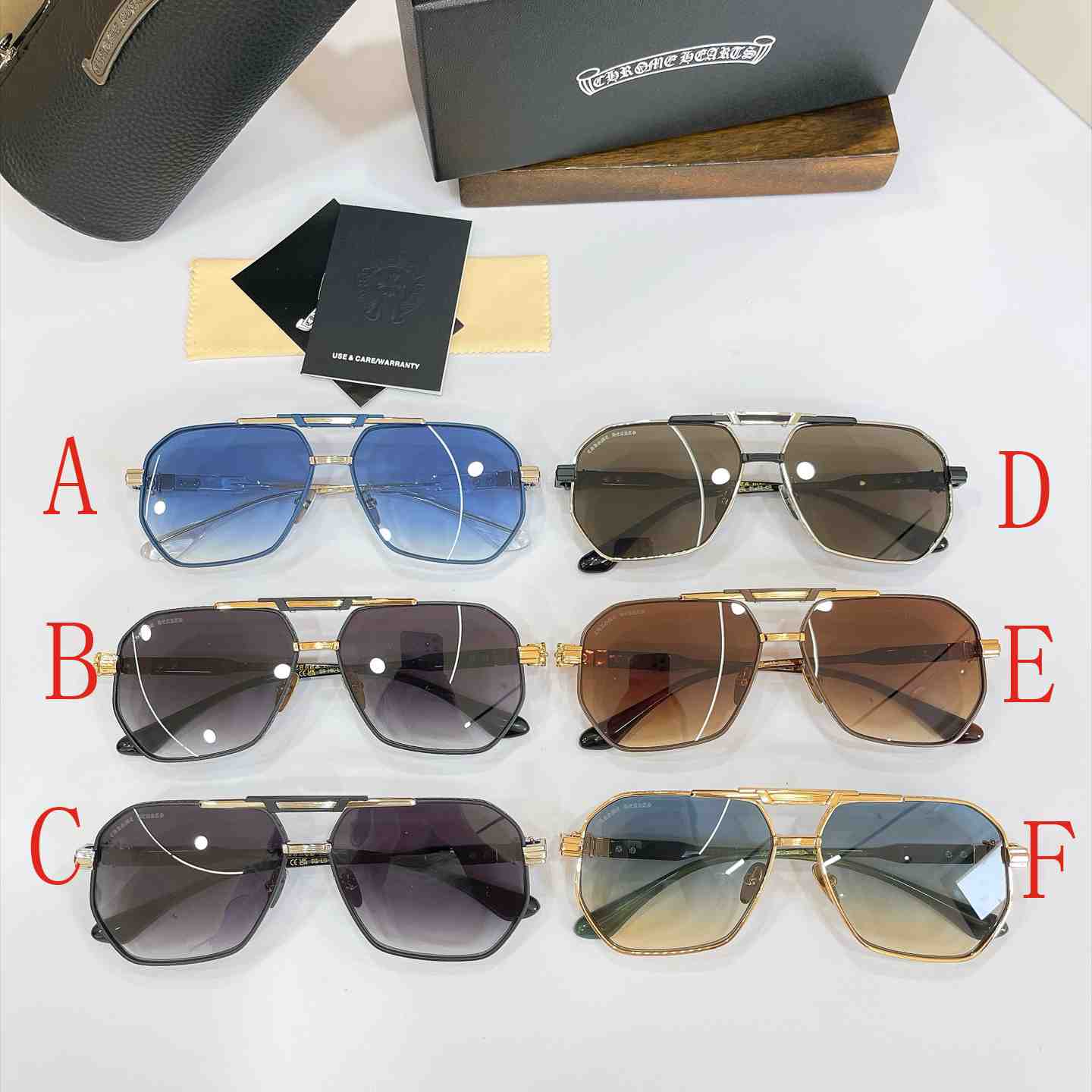Chrome Hearts NAHLEO Sunglasses - DesignerGu