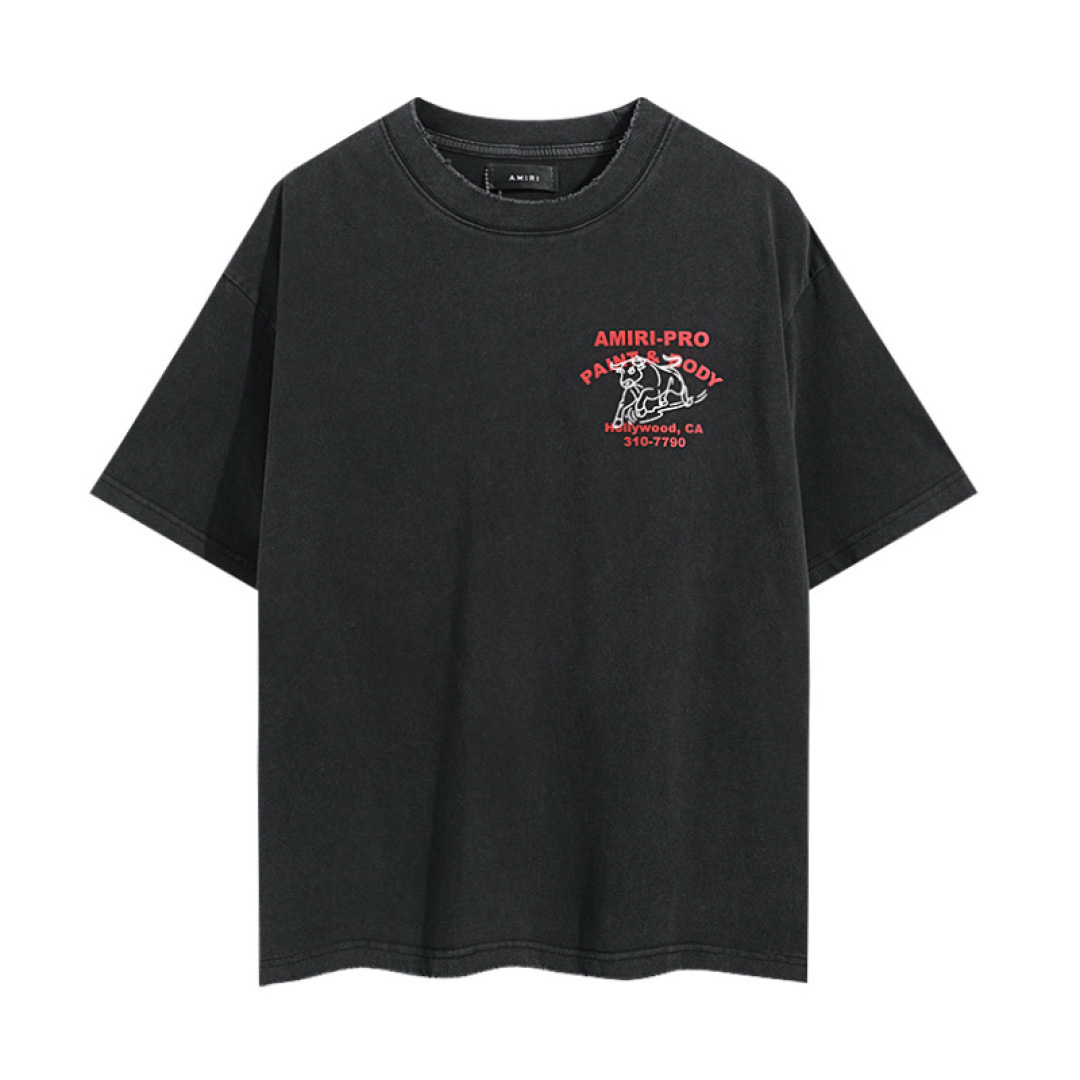 Amiri Graphic Print Cotton T-shirt - DesignerGu
