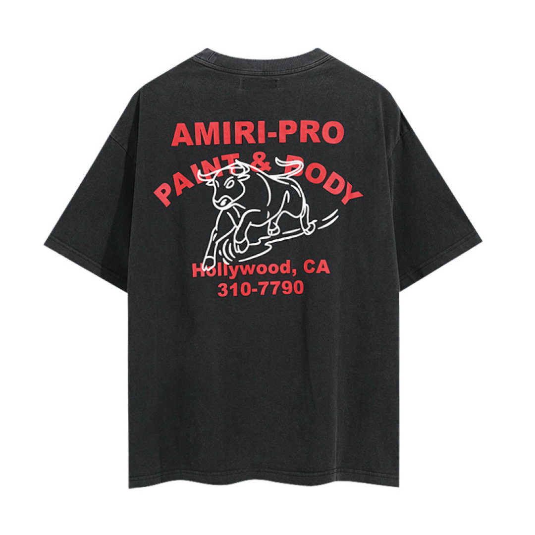Amiri Graphic Print Cotton T-shirt - DesignerGu