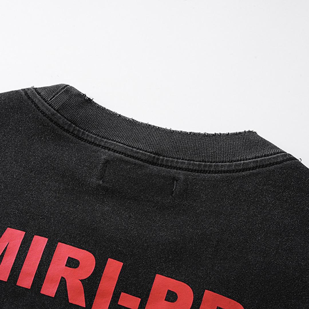 Amiri Graphic Print Cotton T-shirt - DesignerGu