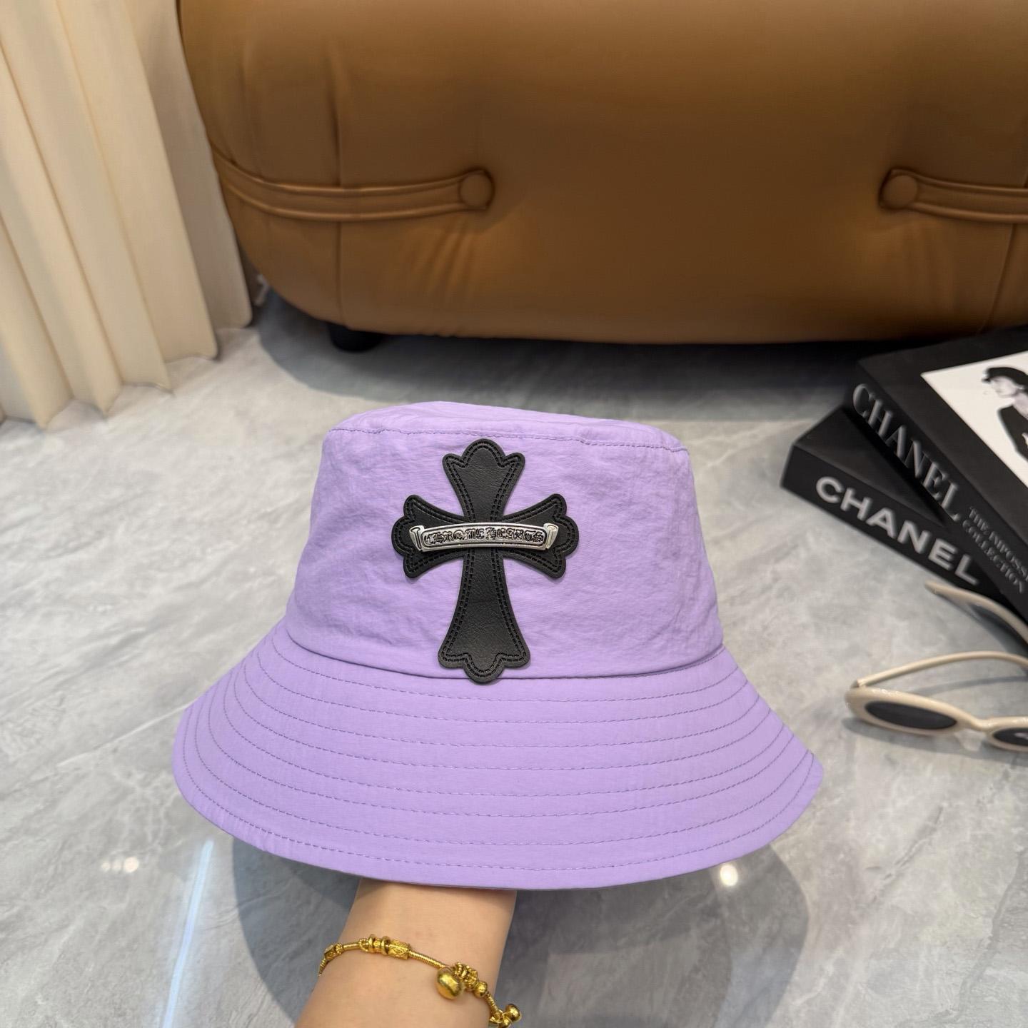 Chrome Heart Bucket Hat - DesignerGu