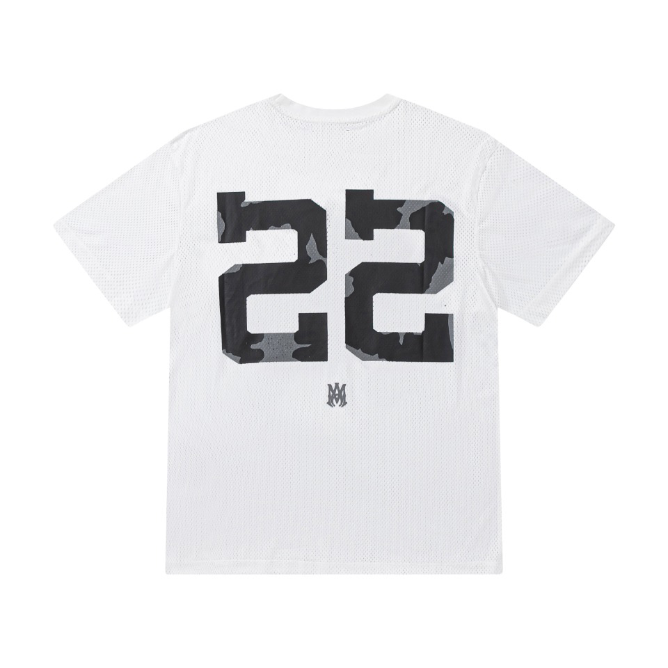 Amiri 22 Mesh Tee Shirt - DesignerGu