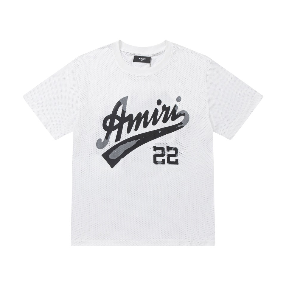 Amiri 22 Mesh Tee Shirt - DesignerGu