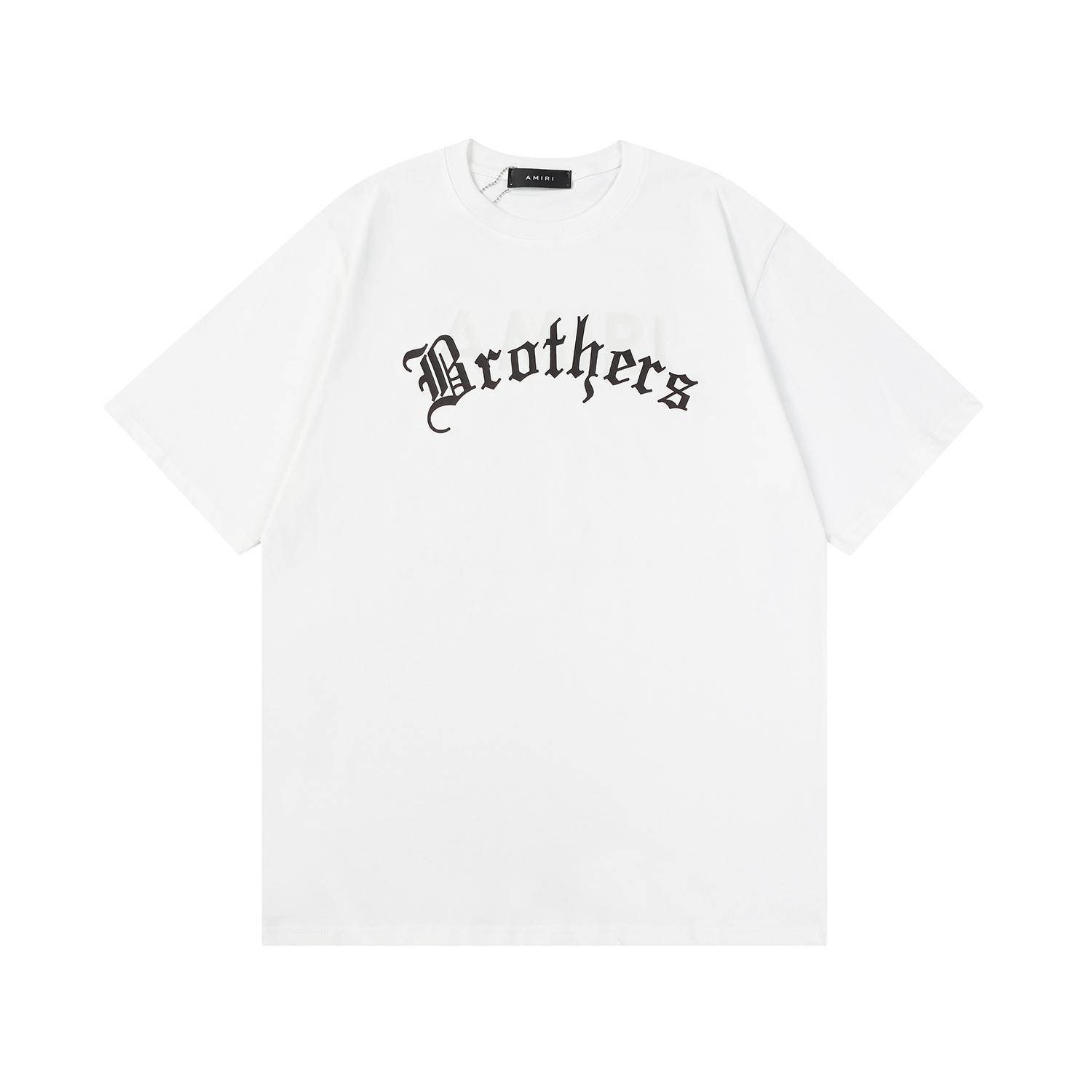 Amiri Brothers T-Shirt - DesignerGu