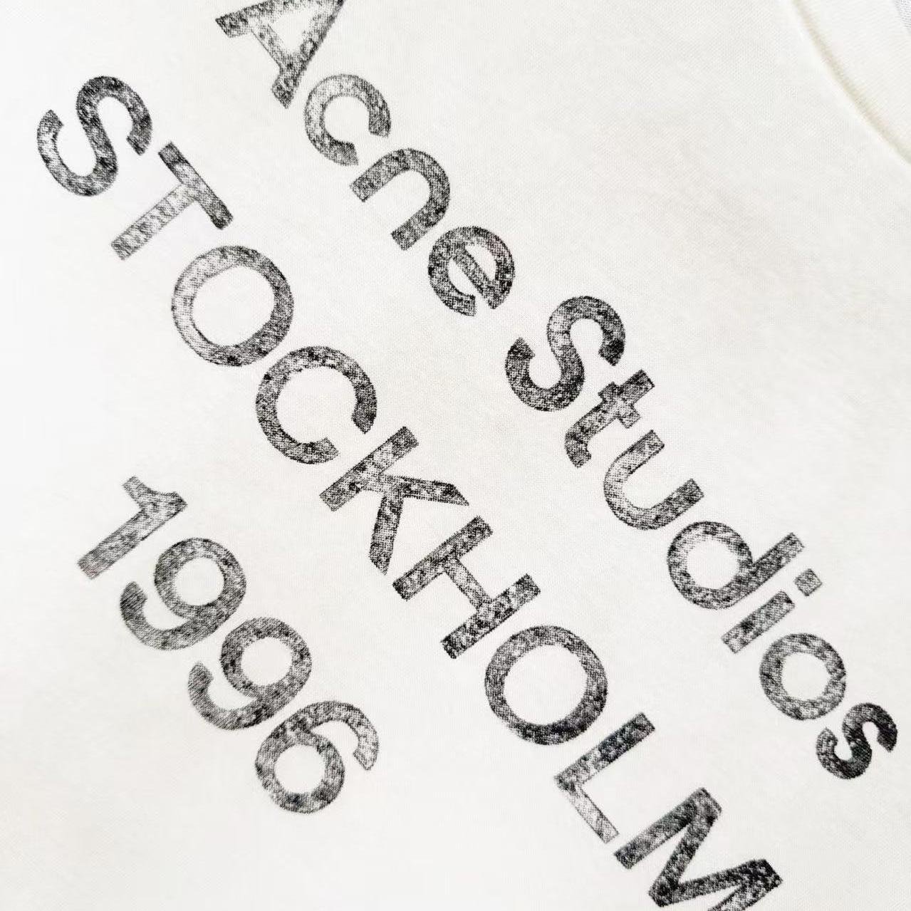 Acne Studios Sprayed 1996 Logo T-shirt - DesignerGu
