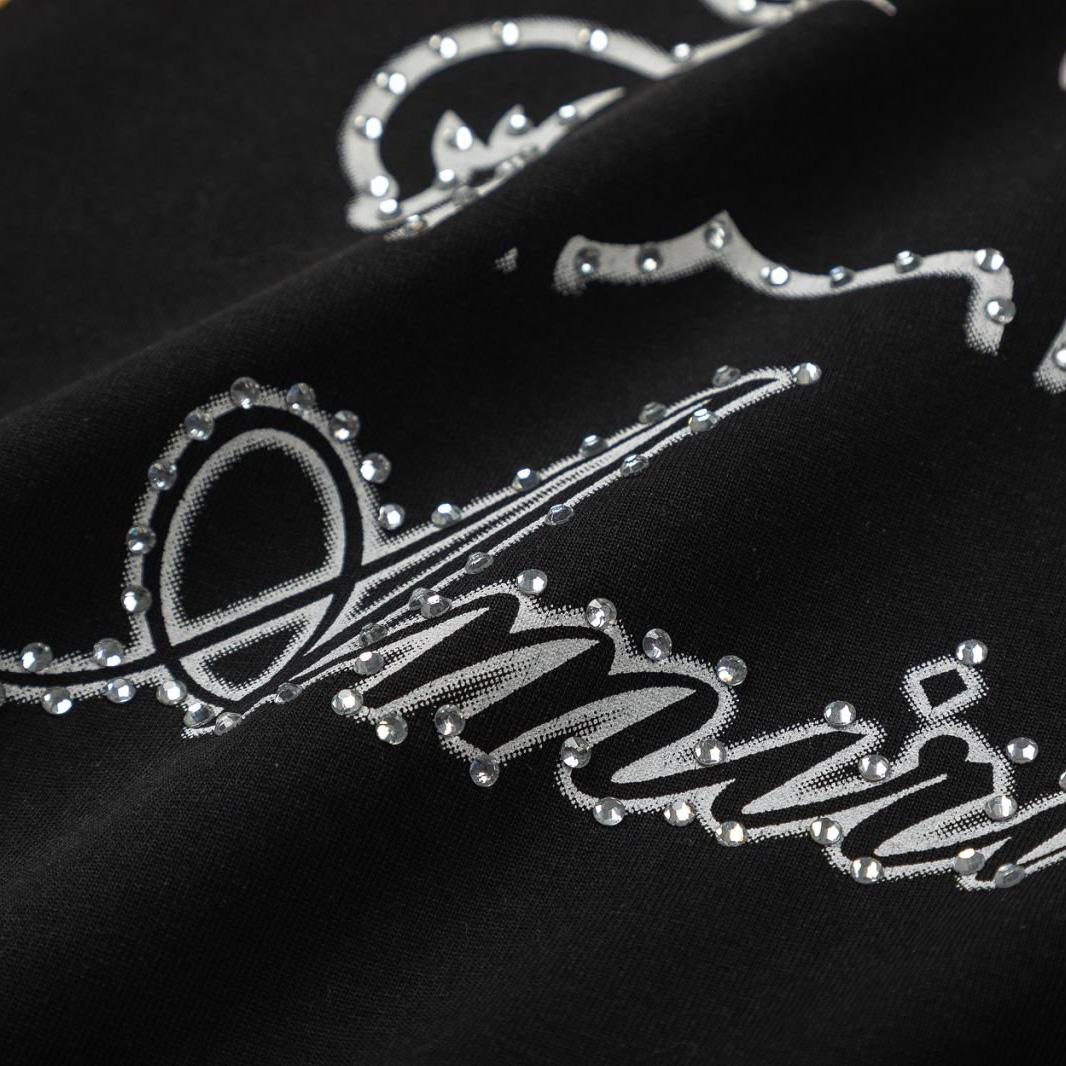 Amiri  Crystal Embellished Pegasus T-shirt - DesignerGu